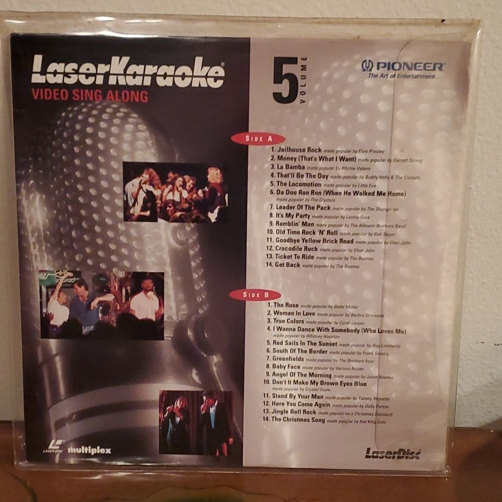 Pioneer Laser Karaoke Video Sing Along Album Vol. 5